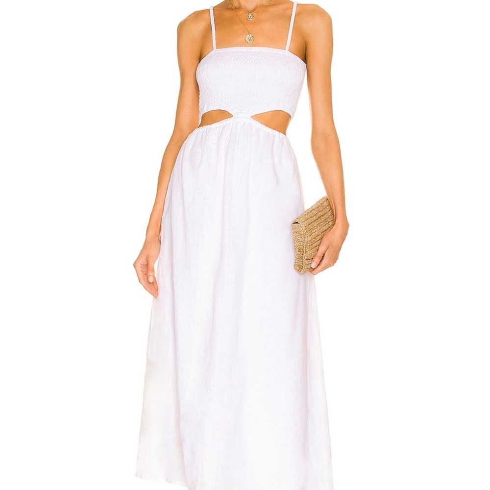 Faithfull The Brand Tayari Midi Dress